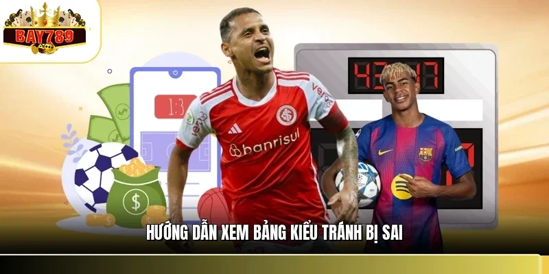 Cách Xem Bảng Kèo Tại BAY789 - Hiểu Sâu Trong Vài Phút 2 Hướng dẫn xem bảng kiểu tránh bị sai