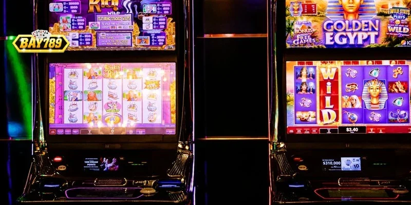 Biểu tượng đặc biệt và vòng quay miễn phí trong slot game Bay789